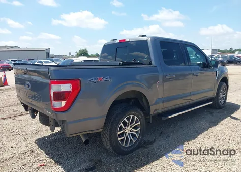 2021 Ford F-150 Lariat from USA, damaged, VIN 1FTEW1EP6MFD08387